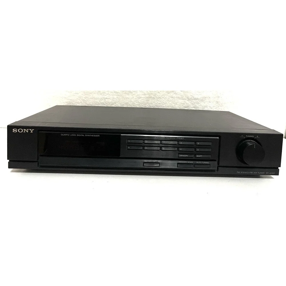 SONY ST-JX301 Quartz Lock Digital Synthesizer Stereo AM/FM